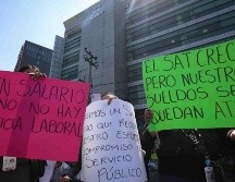 En un comunicado oficial, el Servicio de Administración Tributaria (SAT) dio a conocer las acciones que tomaran con los trabajadores que participaron en el paro nacional. SUN/ ARCHIVO