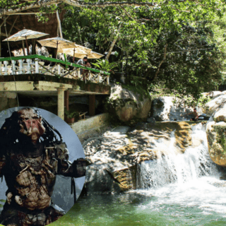 Así luce hoy el lugar de Puerto Vallarta donde se filmó la película Depredador