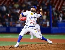 Alemao Hernández se anotó la victoria después de lanzar por cinco entradas. CORTESÍA/Charros de Jalisco