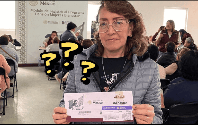 La Pensión Mujeres Bienestar ofrece a las beneficiadas un monto de 3 mil pesos de manera bimestral.  ESPECIAL / PROGRAMAS DEL BIENESTAR