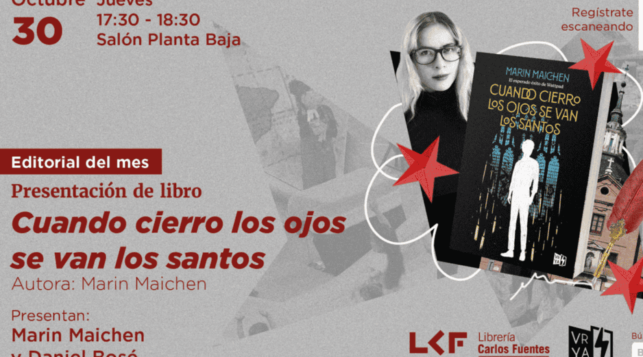 Esto es todo lo que debes saber del próximo evento en la Librería Carlos Fuentes. ESPECIAL