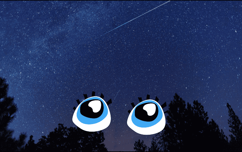 ¿Cuándo será el pico de la lluvia de estrellas Oriónidas en México? ESPECIAL / CANVA