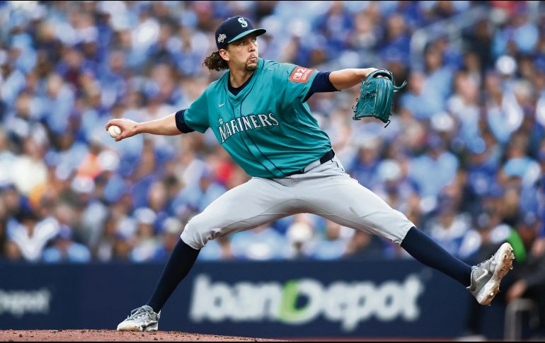 Logan Gilbert se ha consolidado como el hombre importante en el gran paso de los Marineros. AFP/C. Burston