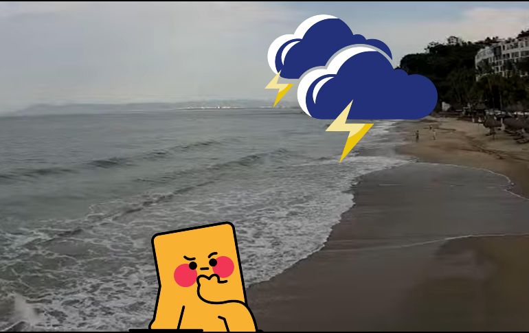 Este domingo 19 de octubre, el municipio de Puerto Vallarta amaneció nublado; aquí te diremos si se esperan lluvias por la tarde en la localidad costera de Jalisco. ESPECIAL / Webcams de México