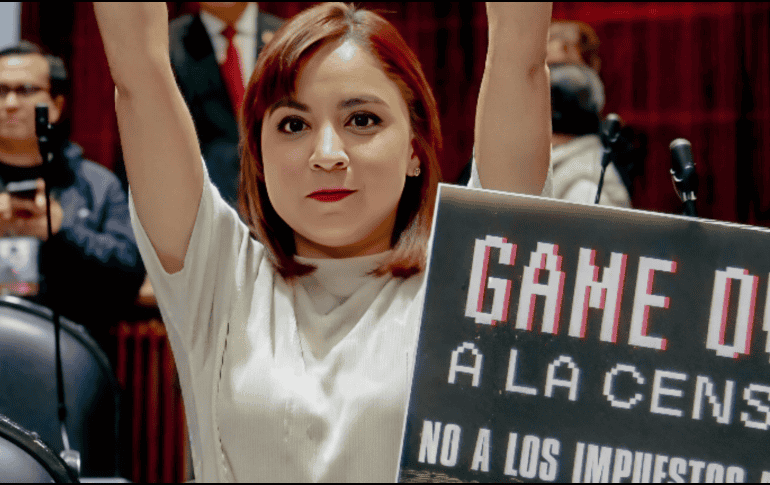 La diputada lanzó un reto para que se demuestre algún fundamento sólido para avalar el impuesto del 8%  a los videojuegos violentos. INSTAGRAM/ @irais_reyes