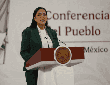 Montiel declaró que el Gobierno de México enviaría un mensaje de texto para que la ciudadanía acuda en forma ordenada a recoger dicho apoyo. SUN / F. Rodríguez