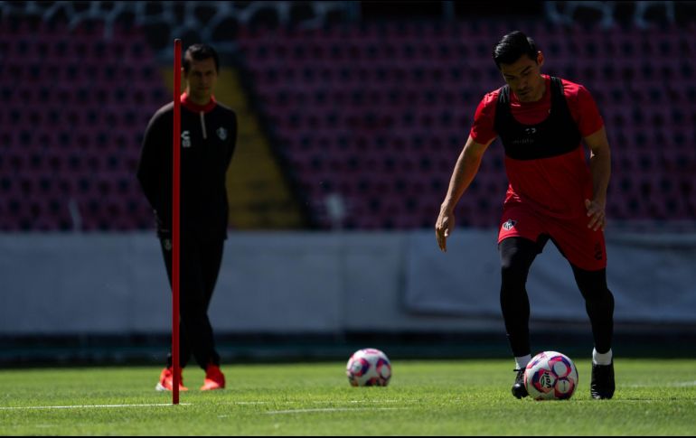Aldo Rocha está listo para volver a la actividad después de perderse los últimos cuatro compromisos debido a una lesión muscular. CORTESÍA/ ATLAS FC.