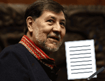 Noroña comentó que este martes citará a conferencia de prensa a los medios de comunicación para dar a conocer las razones de su próxima ausencia. SUN / ARCHIVO