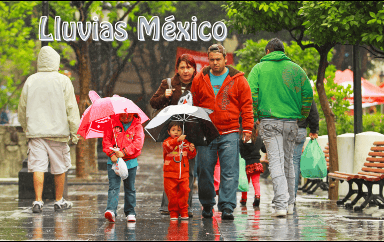 Los intervalos de chubascos y las lluvias puntuales fuertes a intensas, podrían acompañarse con descargas eléctricas y caída de granizo. EL INFORMADOR / ARCHIVO