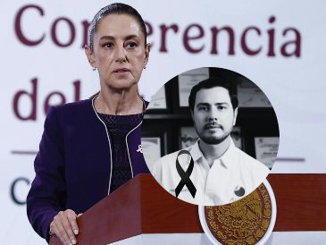 Sheinbaum aseguró que la muerte del líder limonero es algo "muy triste y lamentable". SUN / B. FREGOSO / ESPECIAL