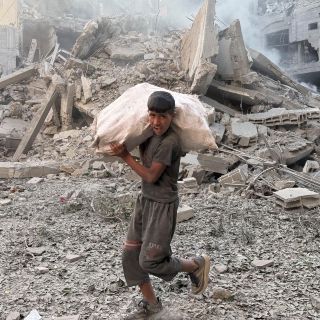 Palestina raciona la comida ante miedo de que Israel rompa el alto el fuego