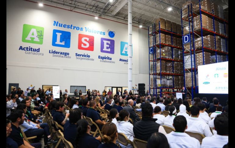Inauguran el nuevo centro de distribución Alsea en Tonalá, el segundo más grande de México