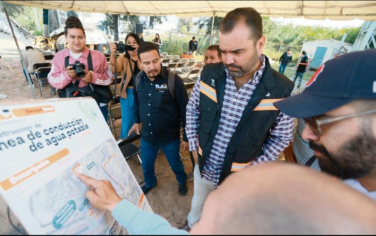 La nueva línea de conducción de agua potable garantizará suministro continuo y más eficiente para El Refugio. ESPECIAL