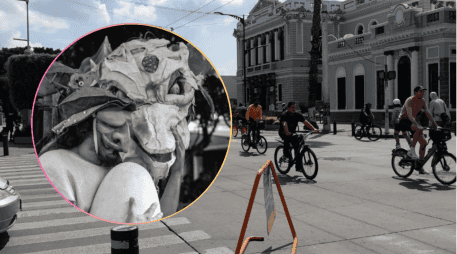 Este desfile forma parte del programa de actividades del Festín de los Muñecos —Festival Internacional de Títeres de Guadalajara— . ESPECIAL/X @via_recreactiva/Secretaría de Cultura