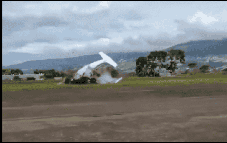 La institución señaló que se activó la Junta Investigadora de Accidentes de Aviación Civil, de 