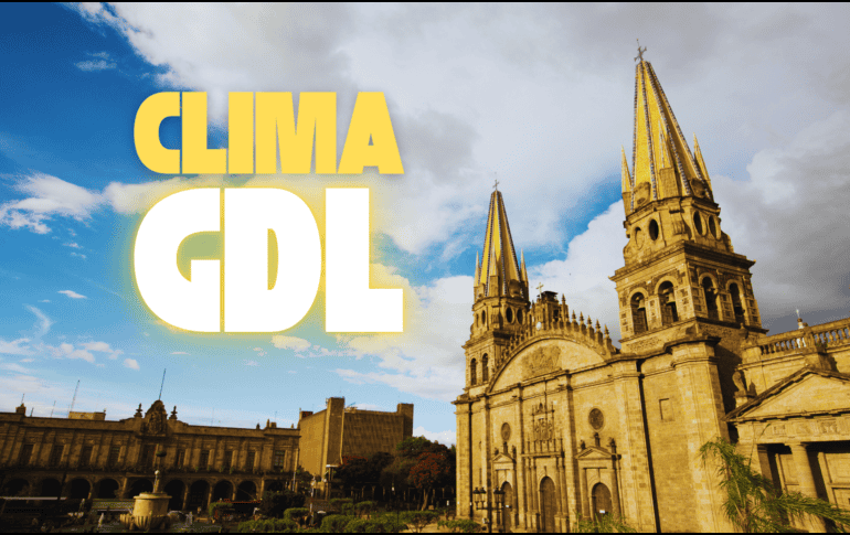 Las temperaturas esperadas para este jueves en Guadalajara son ligeramente más frescas que ayer. ESPECIAL / CANVA
