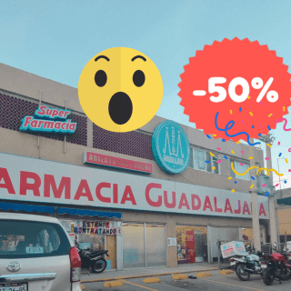 50% de DESCUENTO en estos productos HOY en Farmacia Guadalajara