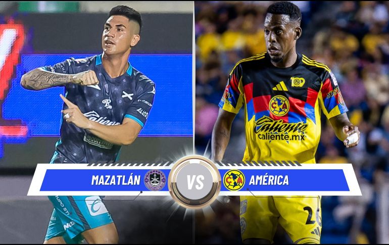 Mientras Mazatlán aspira a cerrar con dignidad, América quiere la cima de la clasificación. ESPECIAL / IMAGO7 y CANVA
