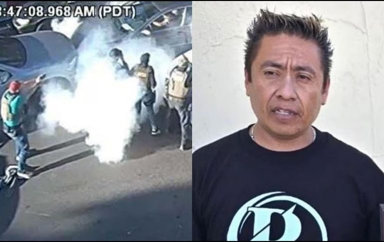 El mexicano Ricardo Carlitos Parias es un creador de contenido que documenta redadas. ESPECIAL / SUN