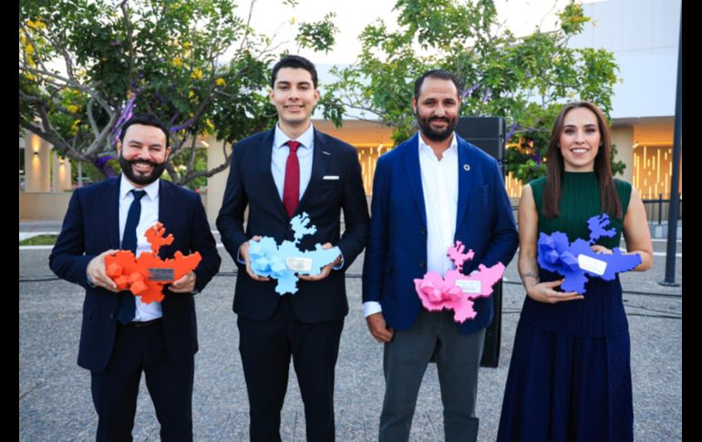 Este viernes fue entregado el Premio Jalisco al Emprendimiento, la máxima distinción que el Gobierno de Jalisco hace a las y los emprendimientos jaliscienses más innovadores, con presencia nacional o internacional y que han generado gran impacto en la sociedad. EL INFORMADOR / J. Acosta