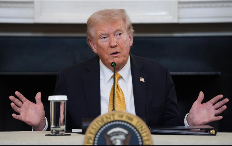 El presidente Donald Trump anunció el jueves que pondrá fin a 