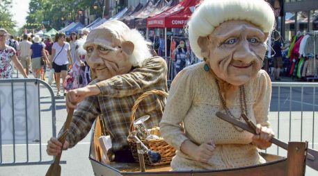 Decenas de títeres tomarán las calles de la ciudad este fin de semana. ESPECIAL