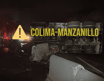 Las autoridades solicitan tomar rutas alternas, en la medida de lo posible. ESPECIAL / Protección civil Colima