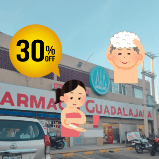 Aprovecha HOY el 30% de descuento en shampoo y más en Farmacia Guadalajara