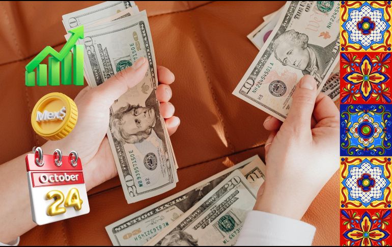 De acuerdo con un reporte de Bloomberg, el dólar comenzó la jornada de hoy por debajo de los 18.50 pesos. ESPECIAL / CANVA