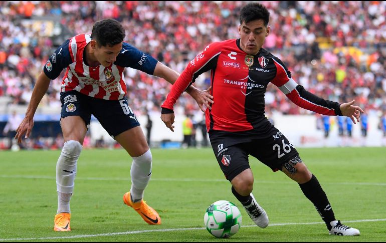 Desde su llegada al Atlas, Rocha se ha consolidado como uno de los referentes del equipo y de los últimos Clásicos Tapatíos. IMAGO7