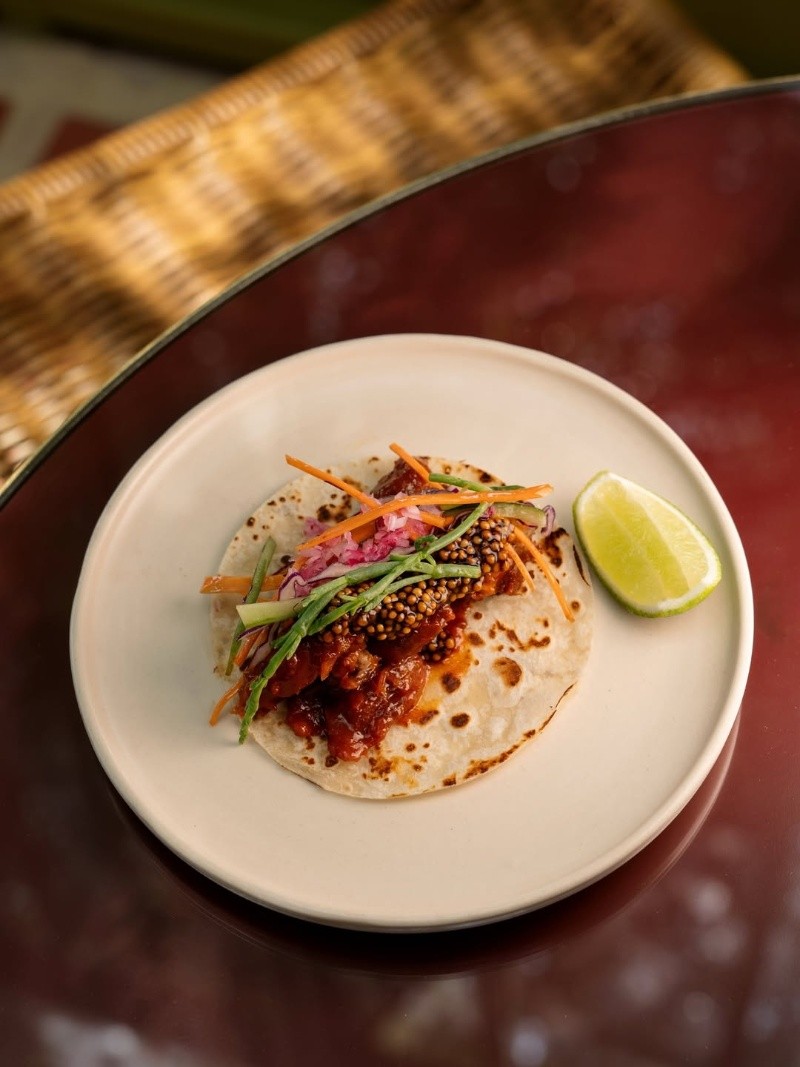 Taco Mexicoreano. INSTAGRAM/@parlanterestaurante