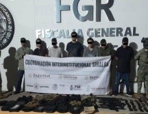 Durante diversos operativos en los municipios de Culiacán y Navolato, fuerzas federales detuvieron a 18 presuntos miembros de la facción de “Los Chapitos”, perteneciente al Cártel de Sinaloa. ESPECIAL