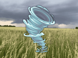 Prevén la posible formación de torbellinos en el norte de Coahuila, Nuevo León y Tamaulipas. ESPECIAL / CANVA