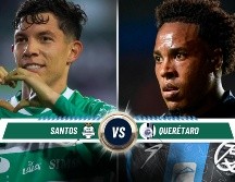 El duelo entre Santos y Querétaro se jugará este domingo como parte de la Jornada 15 del Apertura 2025. ESPECIAL / IMAGO7 y CANVA