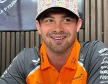 El piloto mexicano Pato O'Ward se dice agradecido por el lugar que se le dio para participar en la primera práctica libre en la competencia en el Autódromo Hermanos Rodríguez. EL INFORMADOR / P. Gallardo