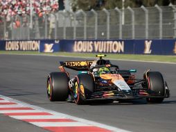 LANDO NORRIS. Las tribunas, repletas de pasión y banderas, prometen hacer vibrar cada giro en el GP de México de F1. EFE / J. Méndez