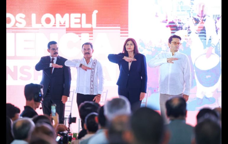 Carlos Lomelí destacó la aprobación de 12 reformas constitucionales en beneficio  de las y los jaliscienses, así como otras 21 reformas, 13 nuevas leyes y 34 reformas a leyes secundarias. EL INFORMADOR/ J. Acosta