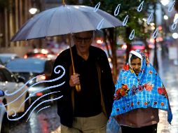 Pronóstico de lluvias y temperaturas mínimas para hoy 26 de octubre de 2025. SUN / ARCHIVO