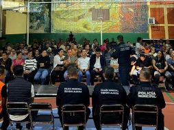También se muestran a los asistentes los resultados obtenidos en su colonia, así como la situación en cuanto a la estadística de la incidencia delictiva. ESPECIAL / POLICÍA DE GUADALAJARA