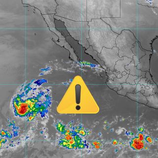 Este es el desplazamiento de la tormenta tropical "Sonia" en el Pacífico