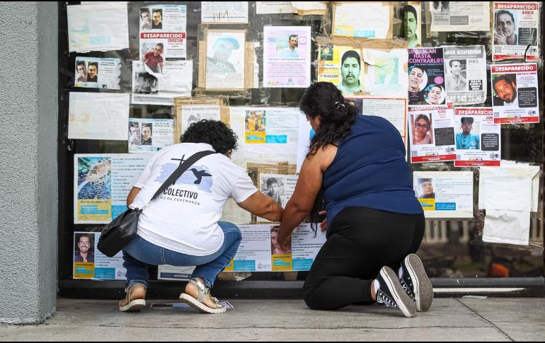 Sheinbaum rechazó que las desapariciones sean una práctica generalizada o sistemática del Estado. EL INFORMADOR/ARCHIVO