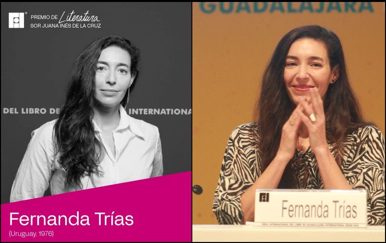 Por segunda ocasión, Fernanda Trías recibe el Premio Sor Juana Inés de la Cruz. EL INFORMADOR / ARCHIVO / ESPECIAL