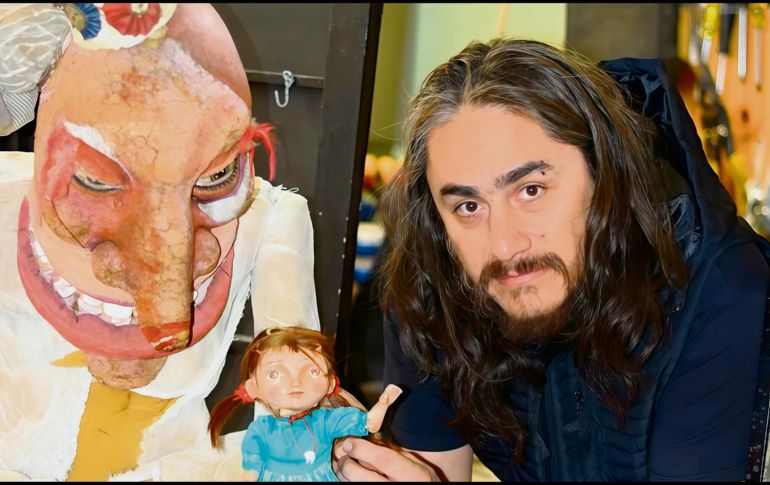 Miguel Ángel Gutiérrez impulsa la tradición del títere en México. EL INFORMADOR/ A. Rodriguez