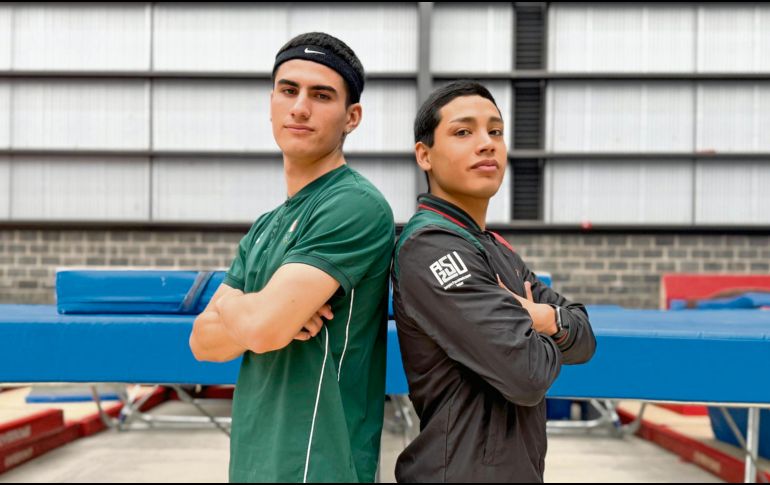 Donovan Guevara (izq.) y Saúl Zúñiga se preparan intensamente para obtener el boleto olímpico. EL INFORMADOR/A. García