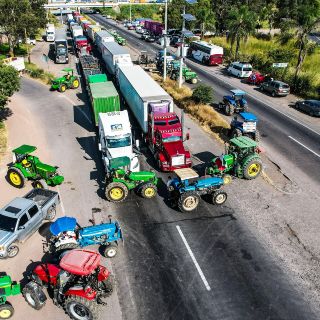 Estas son las carreteras de Jalisco bloqueadas por productores de maíz