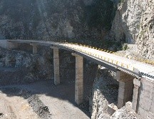 Esta carretera fortalecerá la actividad económica de seis comunidades de Sinaloa y una de Durango. ESPECIAL / SICT