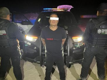 El ahora detenido fue identificado como Emanuel ‘N’ de 32 años. ESPECIAL