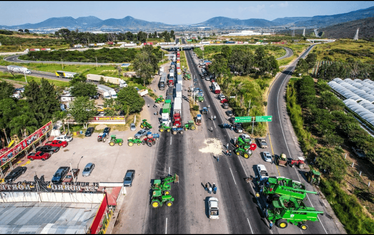 Los agricultores llegaron a un acuerdo directo con el Gobierno de México a través de la Secretaría de Agricultura y Desarrollo Rural (Sader). EL INFORMADOR / A. Navarro