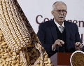 El acuerdo con agricultores por el precio del maíz fue dado a conocer por el secretario de Agricultura y Desarrollo Rural del Gobierno de México (SADER), Julio Berdegué. EL INFORMADOR/ A. NAVARRO/ SUN/ B. FREGOSO