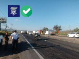 Policía Vial Jalisco confirmó que todos los puntos de bloqueo han sido liberados en su totalidad. ESPECIAL / Policía Vial Jalisco